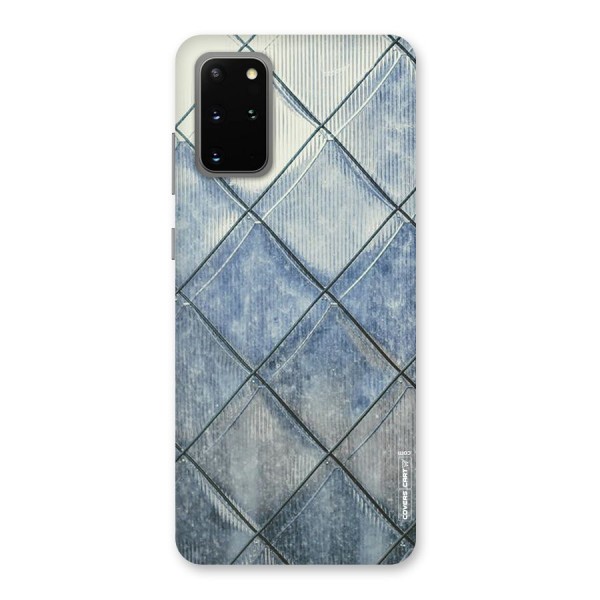 Steel Blue Pattern Back Case for Galaxy S20 Plus