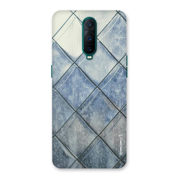 Steel Blue Pattern Back Case for Oppo R17 Pro