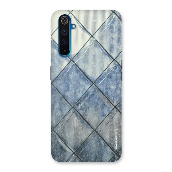 Steel Blue Pattern Back Case for Realme 6 Pro