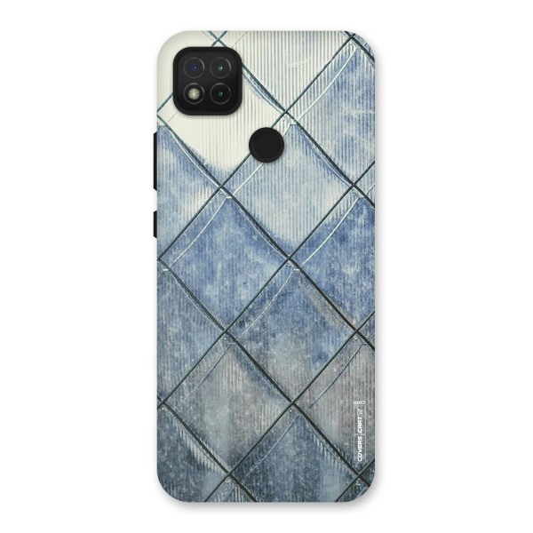 Steel Blue Pattern Back Case for Redmi 9C