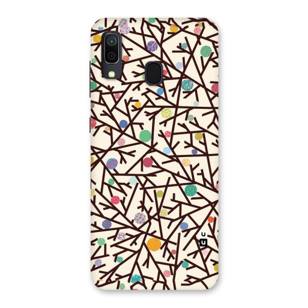 Stem Pattern Back Case for Galaxy A20