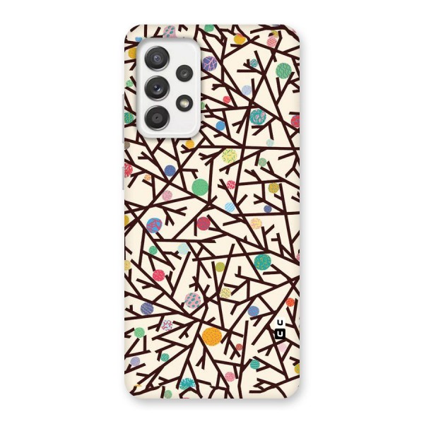 Stem Pattern Back Case for Galaxy A52