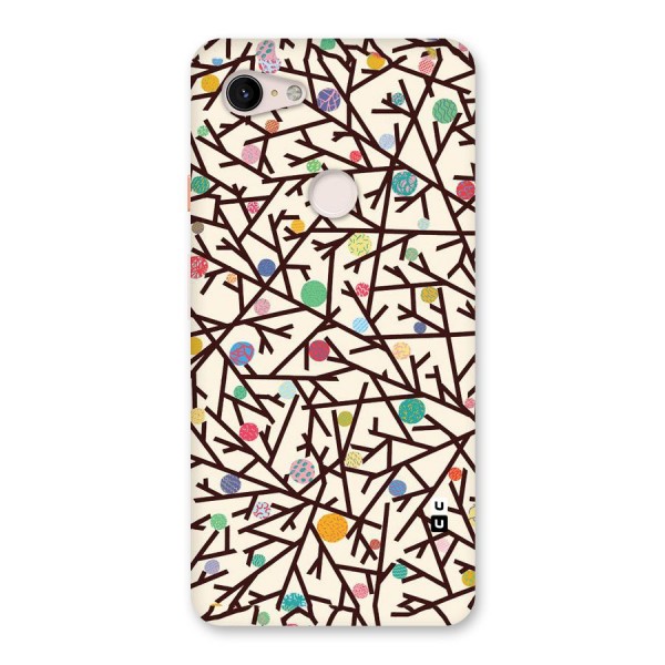 Stem Pattern Back Case for Google Pixel 3 XL