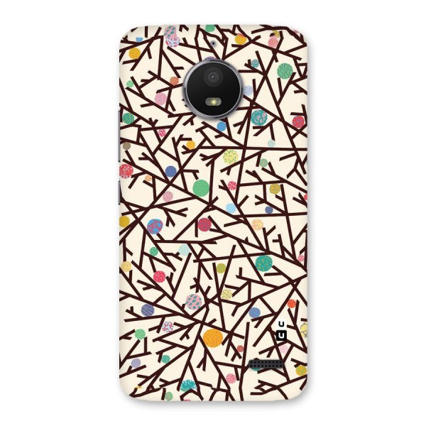 Stem Pattern Back Case for Moto E4