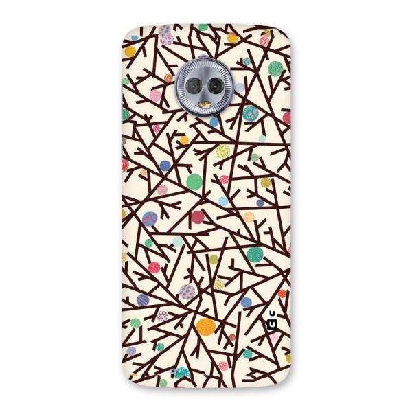 Stem Pattern Back Case for Moto G6