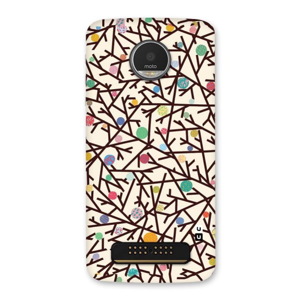 Stem Pattern Back Case for Moto Z Play