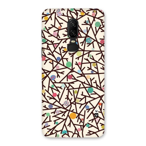 Stem Pattern Back Case for OnePlus 6