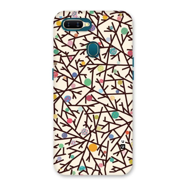 Stem Pattern Back Case for Oppo A12