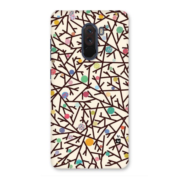 Stem Pattern Back Case for Poco F1