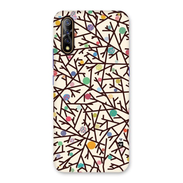 Stem Pattern Back Case for Vivo S1