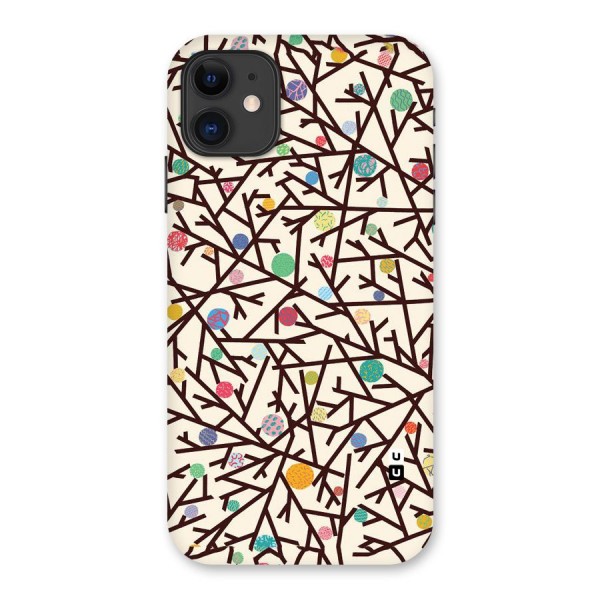 Stem Pattern Back Case for iPhone 11