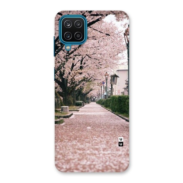 Street In Pink Flowers Back Case for Galaxy F12