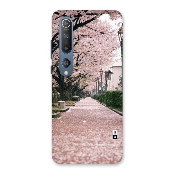 Street In Pink Flowers Back Case for Mi 10