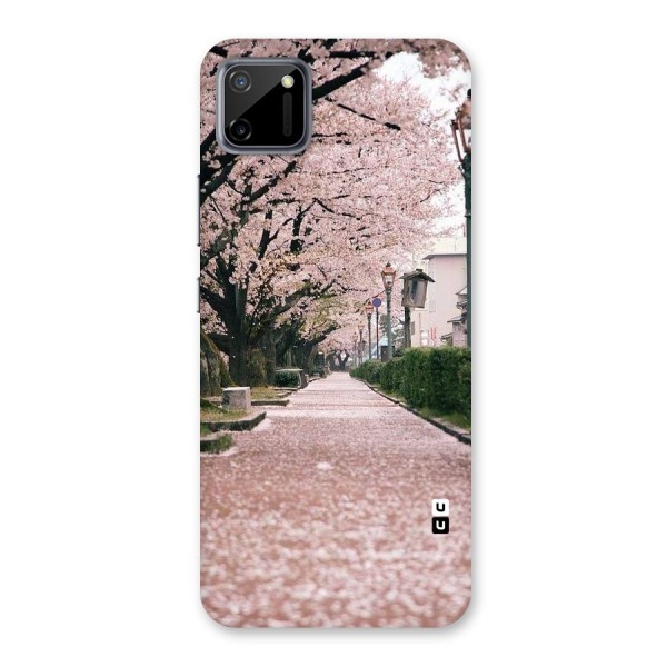 Street In Pink Flowers Back Case for Realme C11