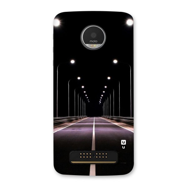 Street Light Back Case for Moto Z Play