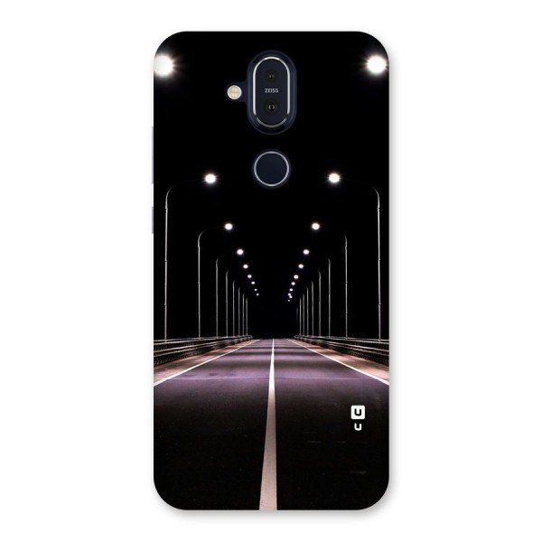 Street Light Back Case for Nokia 8.1