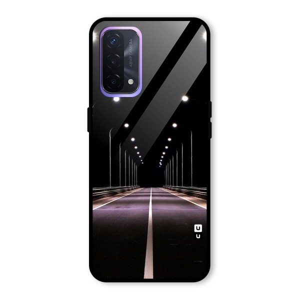 Street Light Glass Back Case for Oppo A74 5G