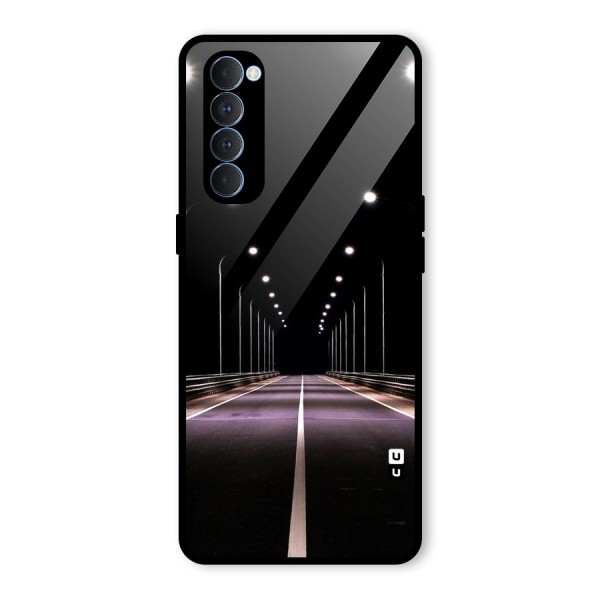 Street Light Glass Back Case for Oppo Reno4 Pro