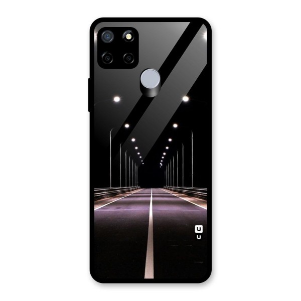 Street Light Glass Back Case for Realme C15