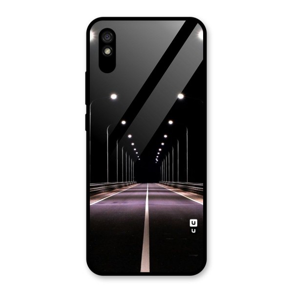 Street Light Glass Back Case for Redmi 9A