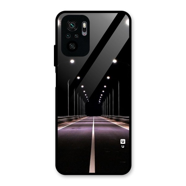 Street Light Glass Back Case for Redmi Note 10