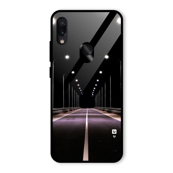 Street Light Glass Back Case for Redmi Note 7