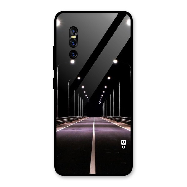 Street Light Glass Back Case for Vivo V15 Pro