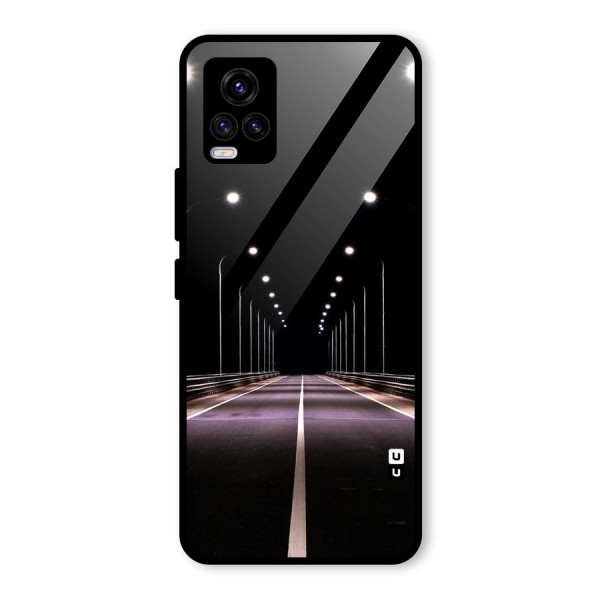 Street Light Glass Back Case for Vivo V20