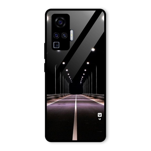 Street Light Glass Back Case for Vivo X50 Pro