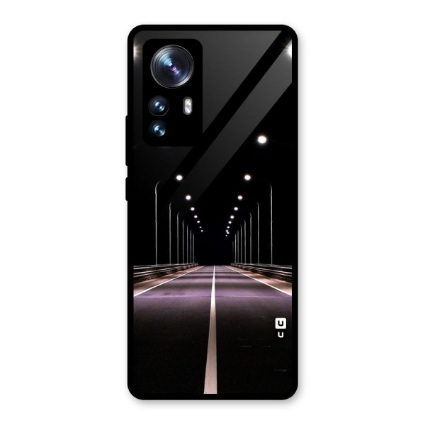 Street Light Glass Back Case for Xiaomi 12 Pro