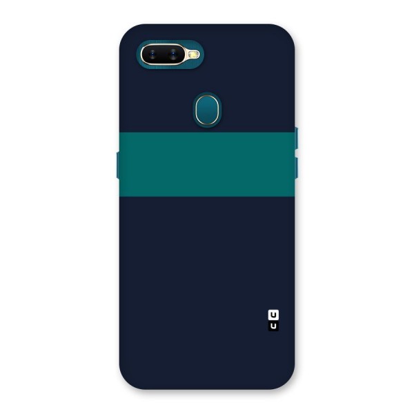 Stripe Block Back Case for Oppo A12