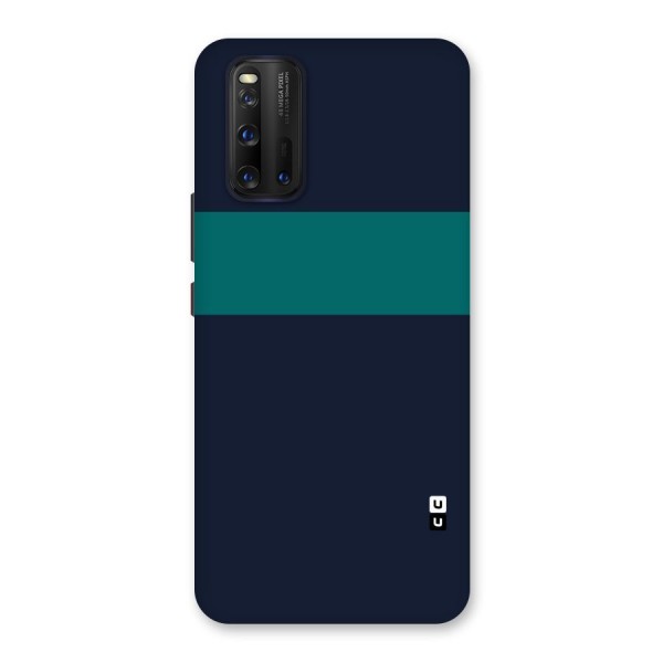 Stripe Block Back Case for Vivo iQOO 3