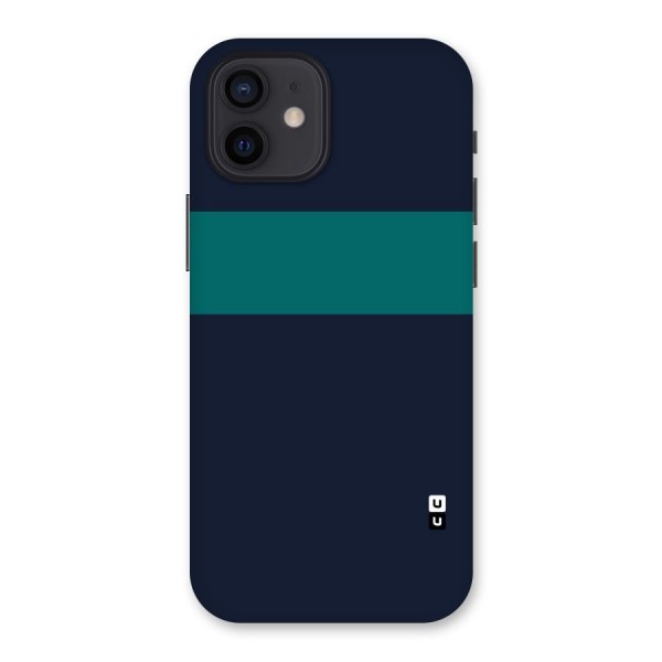 Stripe Block Back Case for iPhone 12