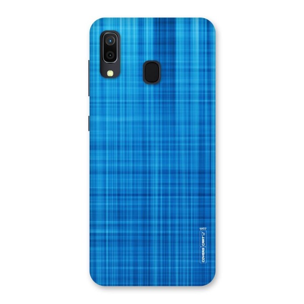 Stripe Blue Abstract Back Case for Galaxy A20