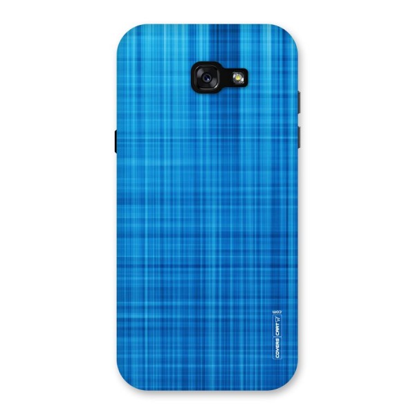 Stripe Blue Abstract Back Case for Galaxy A7 (2017)