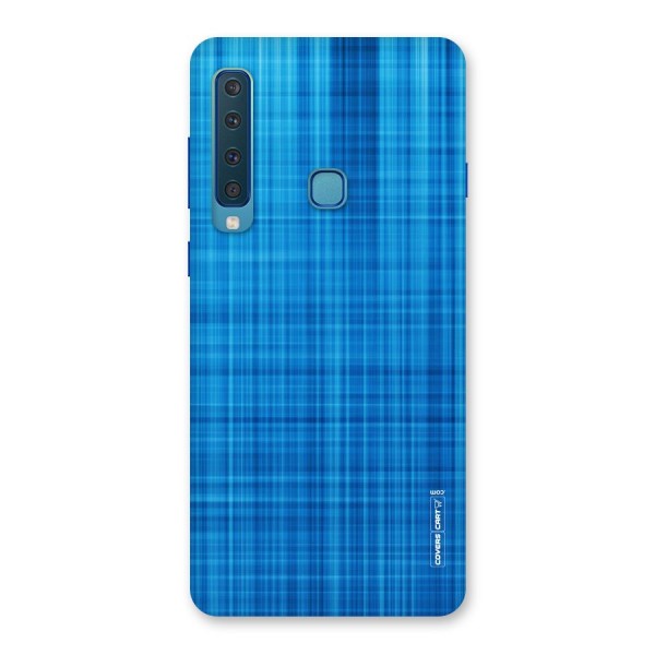 Stripe Blue Abstract Back Case for Galaxy A9 (2018)