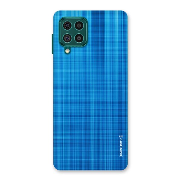 Stripe Blue Abstract Back Case for Galaxy F62