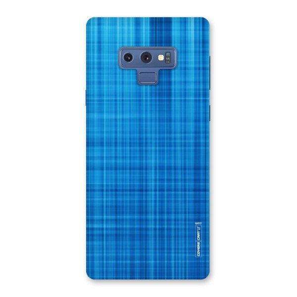 Stripe Blue Abstract Back Case for Galaxy Note 9