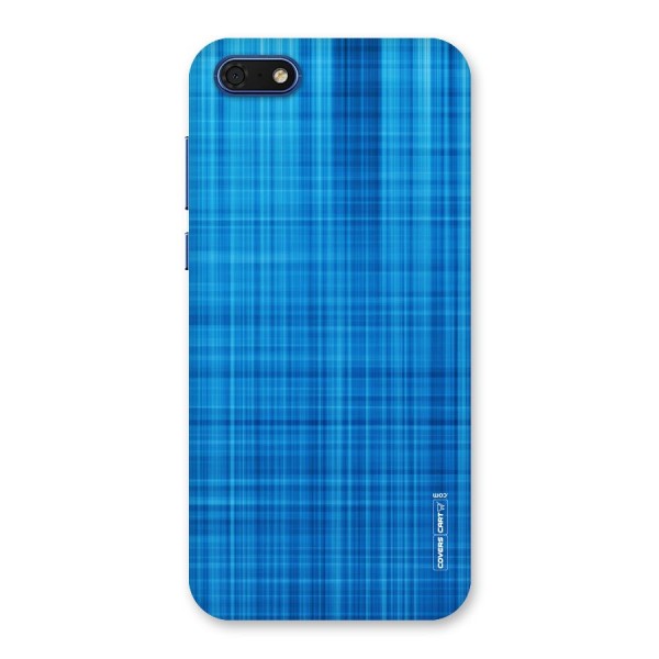 Stripe Blue Abstract Back Case for Honor 7s