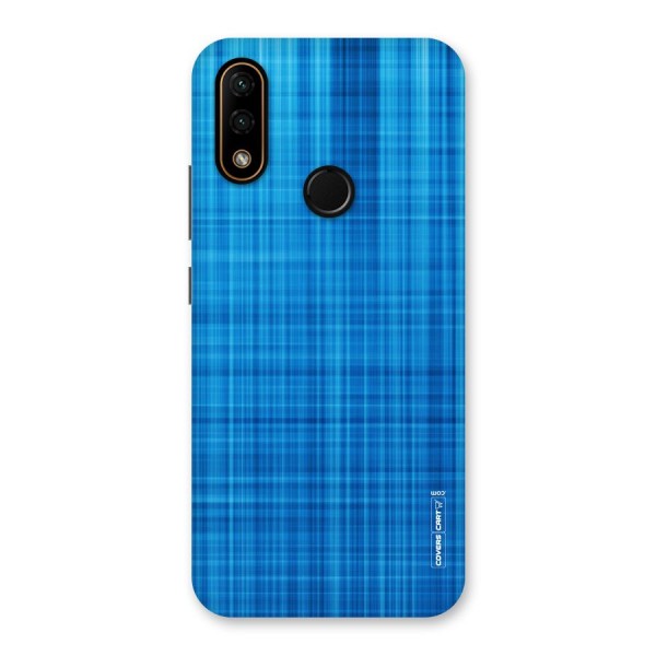 Stripe Blue Abstract Back Case for Lenovo A6 Note