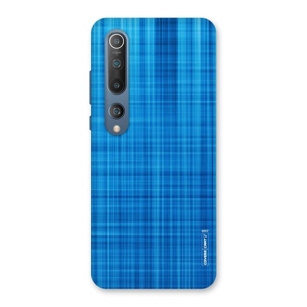 Stripe Blue Abstract Back Case for Mi 10