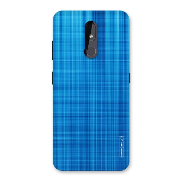 Stripe Blue Abstract Back Case for Nokia 3.2