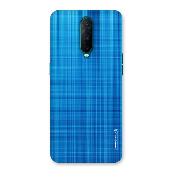 Stripe Blue Abstract Back Case for Oppo R17 Pro