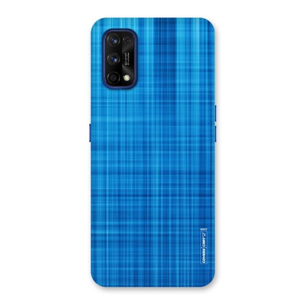 Stripe Blue Abstract Back Case for Realme 7 Pro