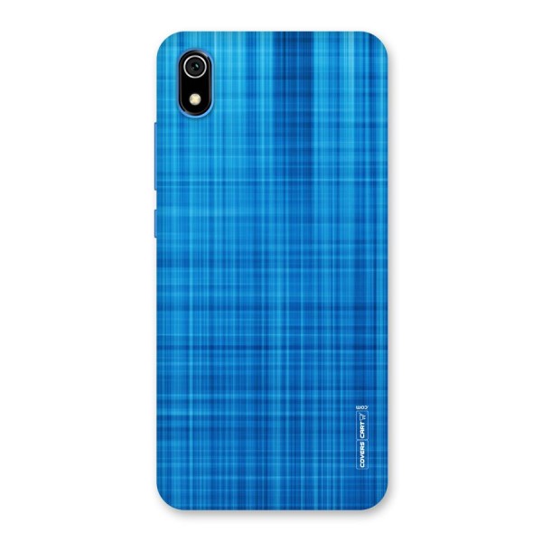 Stripe Blue Abstract Back Case for Redmi 7A