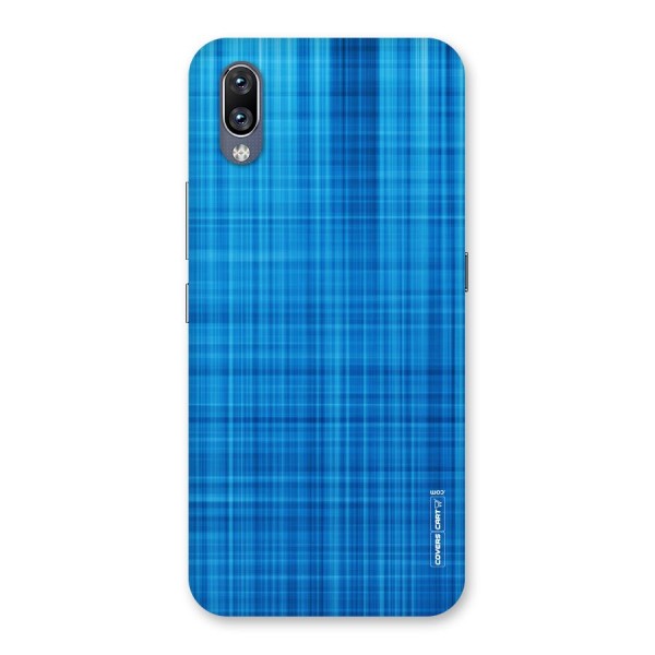 Stripe Blue Abstract Back Case for Vivo NEX