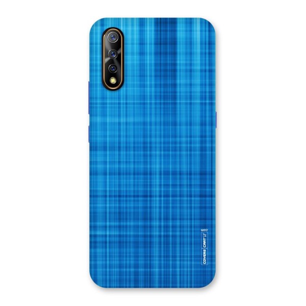 Stripe Blue Abstract Back Case for Vivo S1