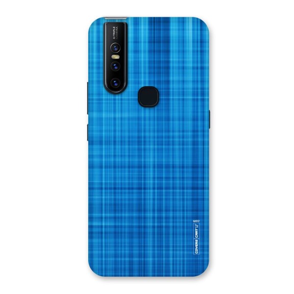 Stripe Blue Abstract Back Case for Vivo V15