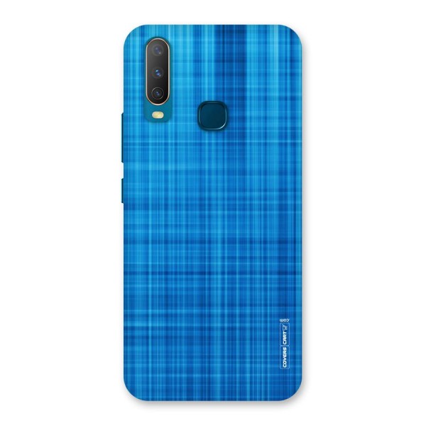 Stripe Blue Abstract Back Case for Vivo Y17