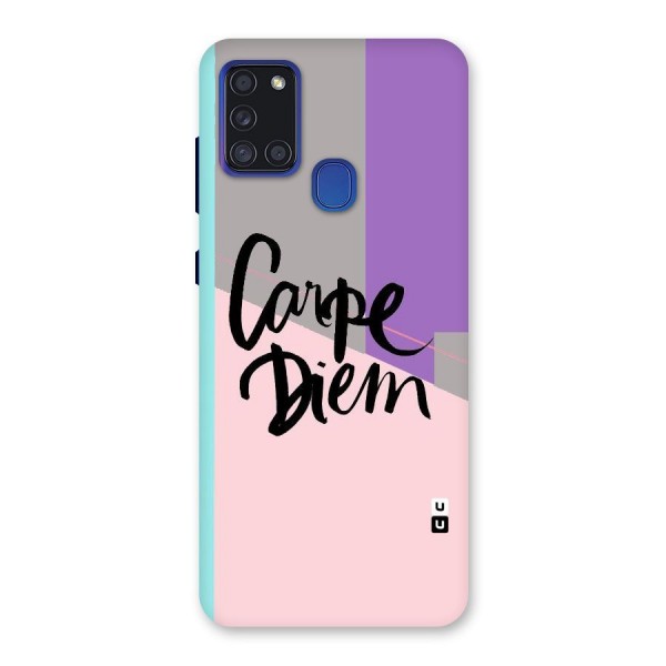 Stripes Black Diem Back Case for Galaxy A21s